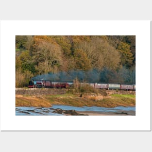 LMS 6233 Duchess of Sutherland - Purton on the River Severn Posters and Art